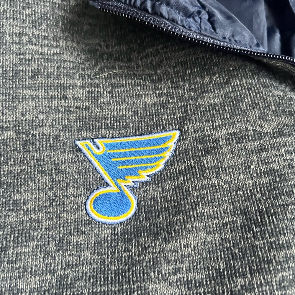 Johnnie-O Full Zip Fleece Jacket XL St. Louis Blues Hockey NHL - Picture 4 of 6